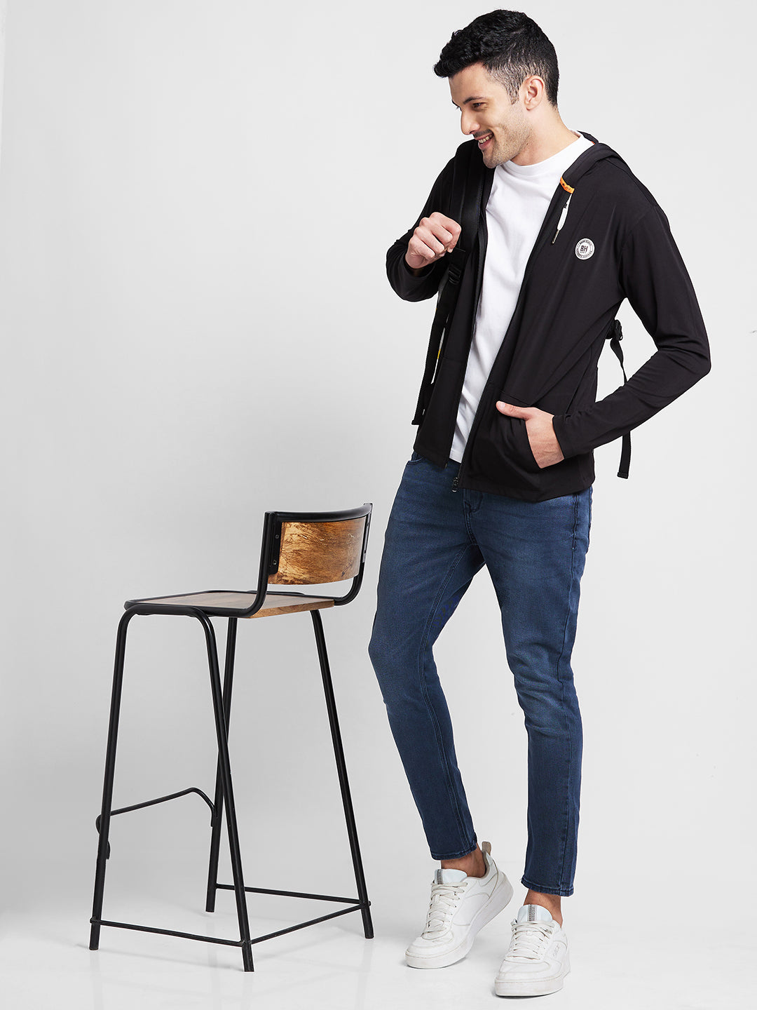 Being Human Mens Hoody - Black