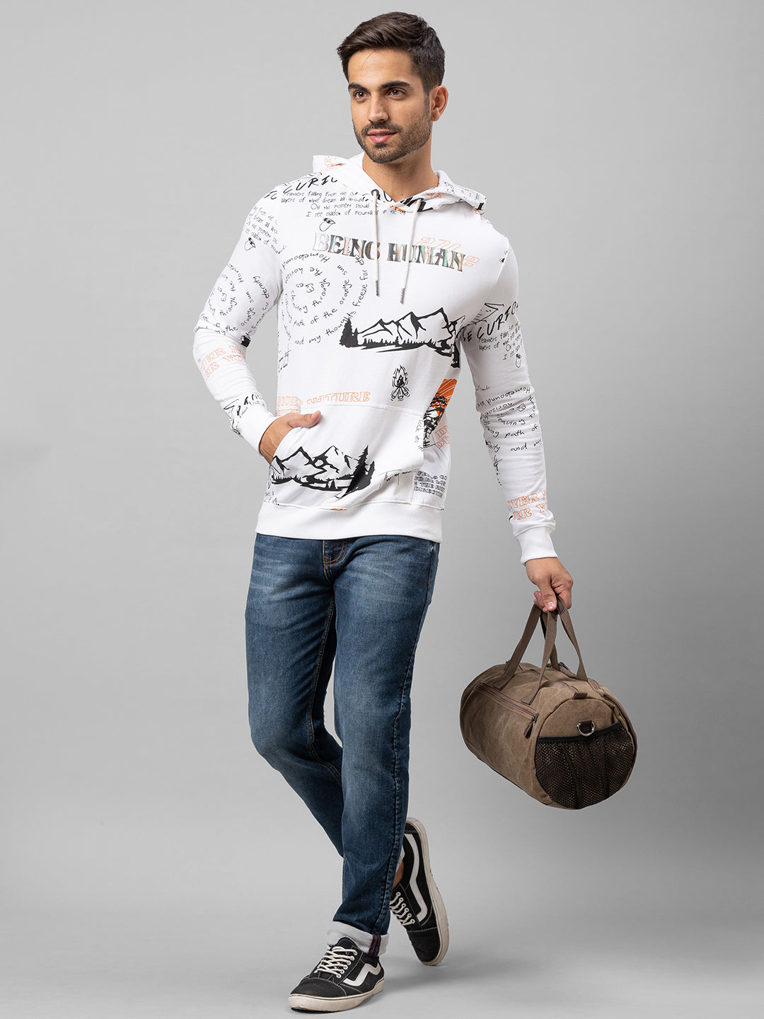 Being Human Mens Top Hoody