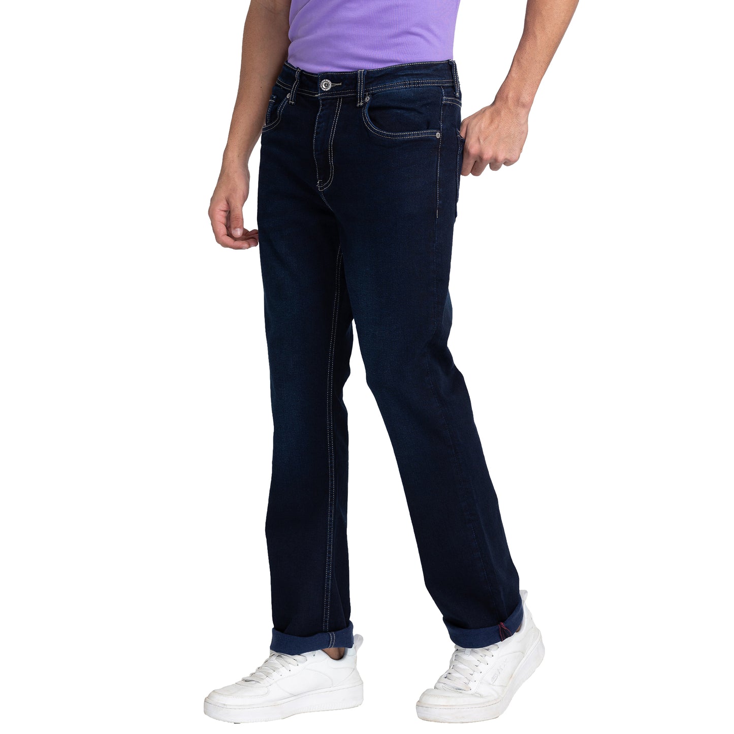 Being Human Mens Boot Cut Fit Denim - Dark Tone -  34405b-4.myshopify.com