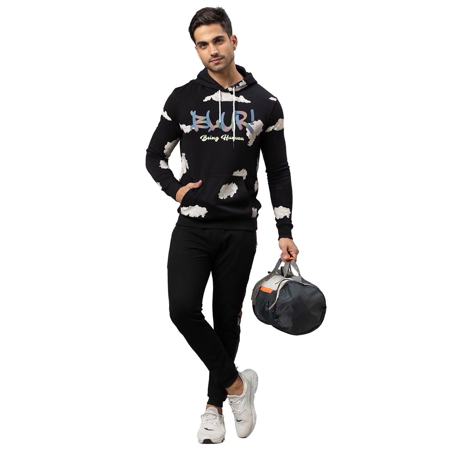 Being Human Men Regular Fit Track-Black -  34405b-4.myshopify.com