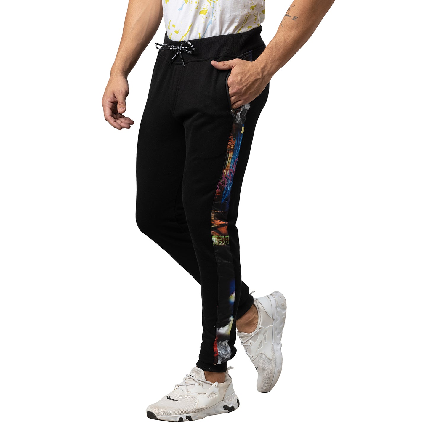 Being Human Men Regular Fit Track-Black -  34405b-4.myshopify.com