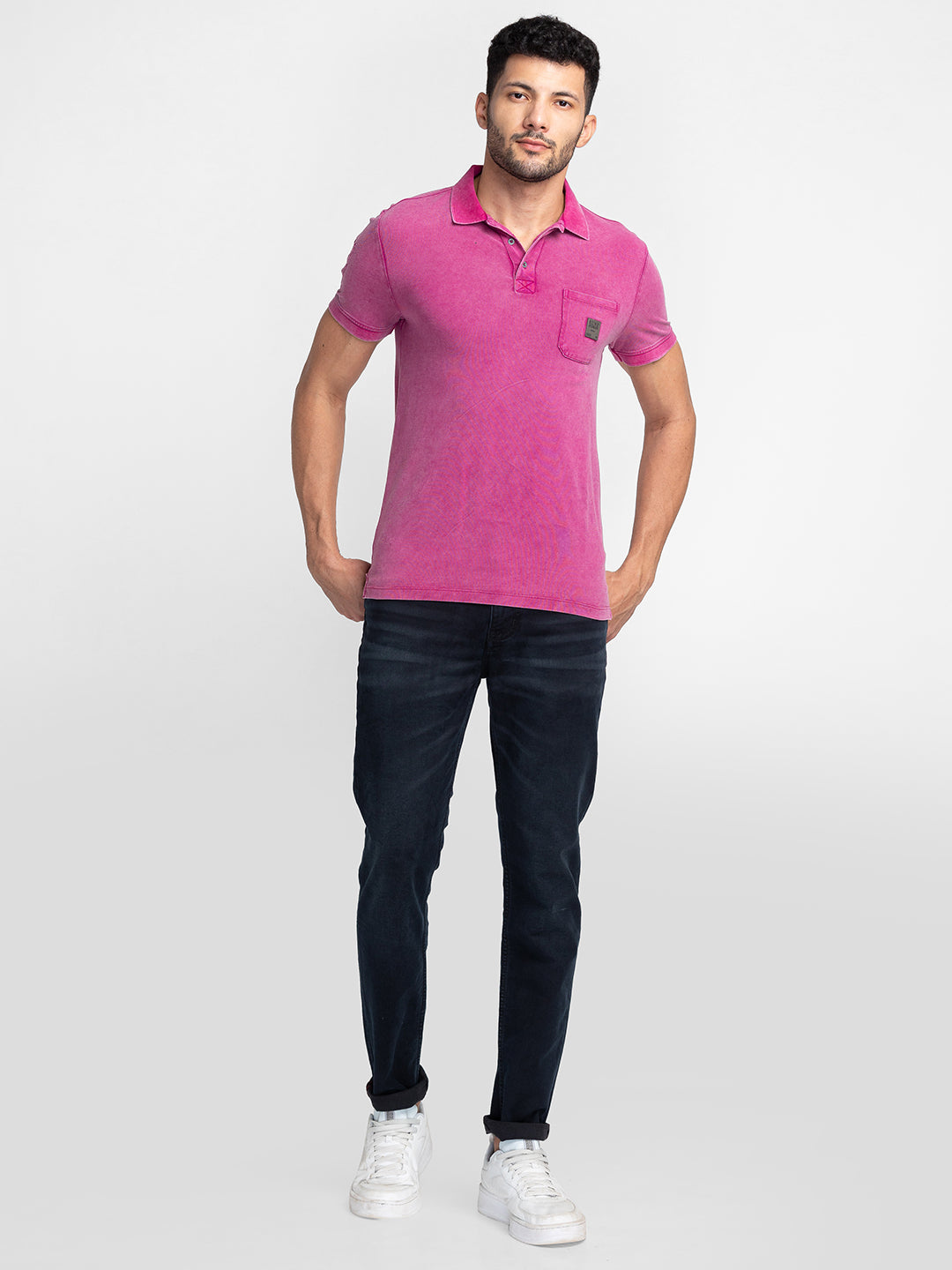 Being Human Mens Regular Fit Polo Neck