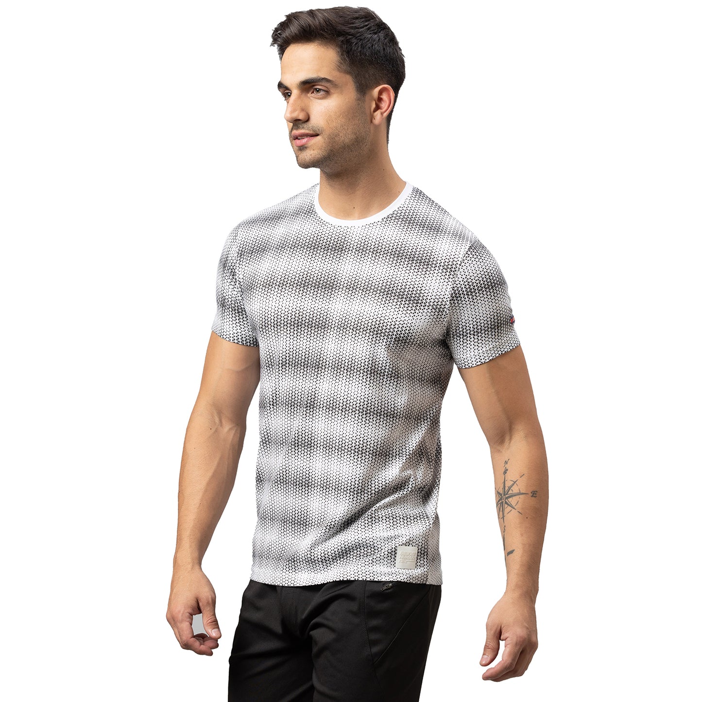 Being Human Mens Regular Fit Crew Neck - White