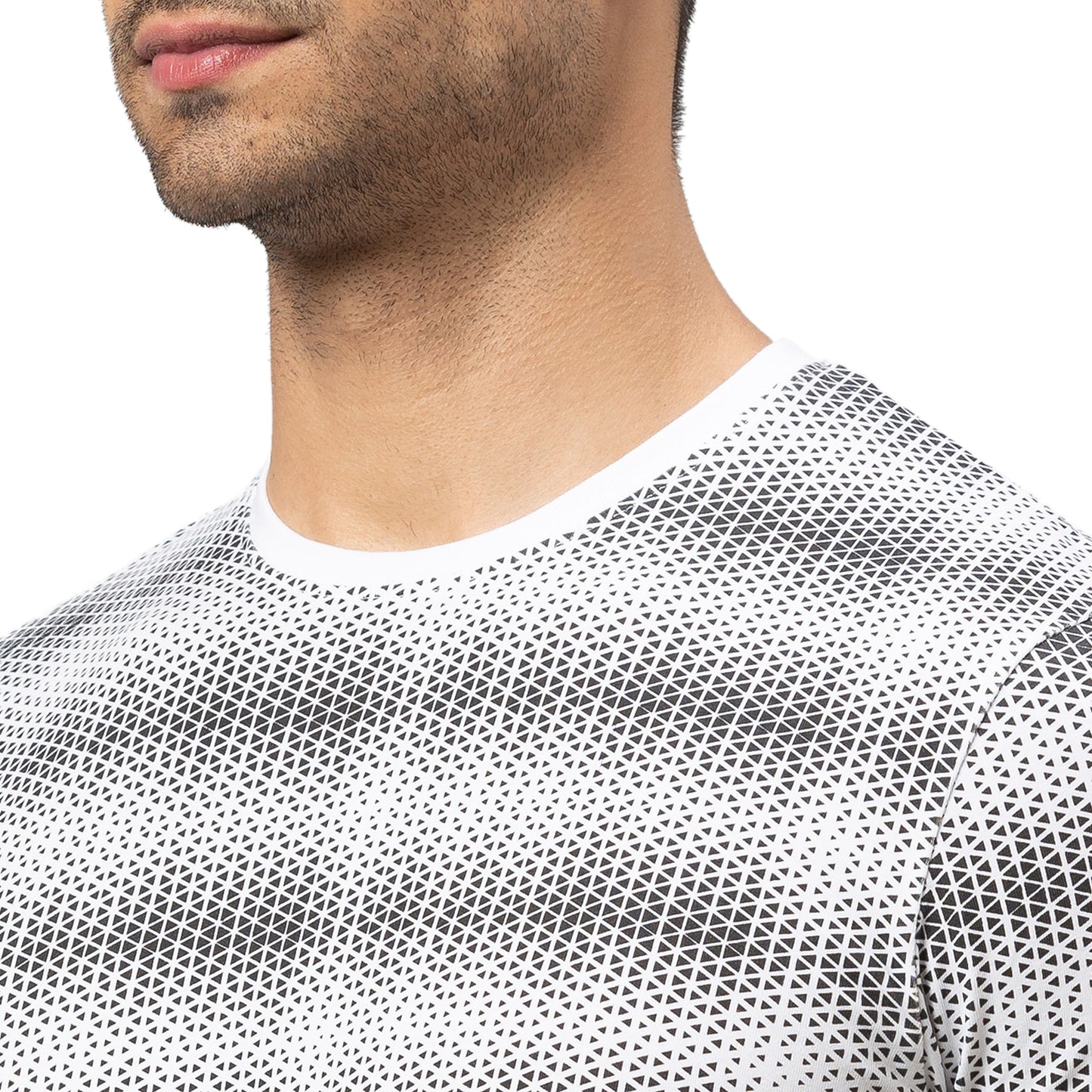 Being Human Mens Regular Fit Crew Neck - White