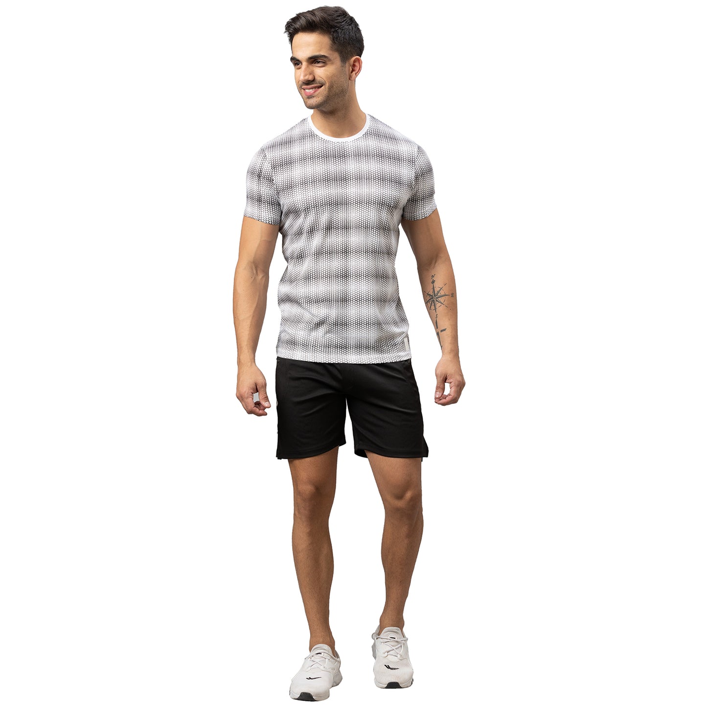 Being Human Mens Regular Fit Crew Neck - White