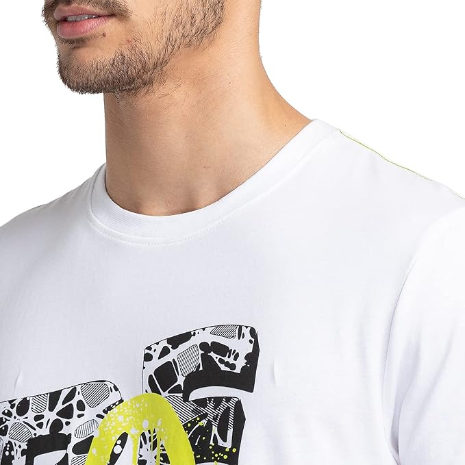 Being Human Mens Top Crew Neck - White