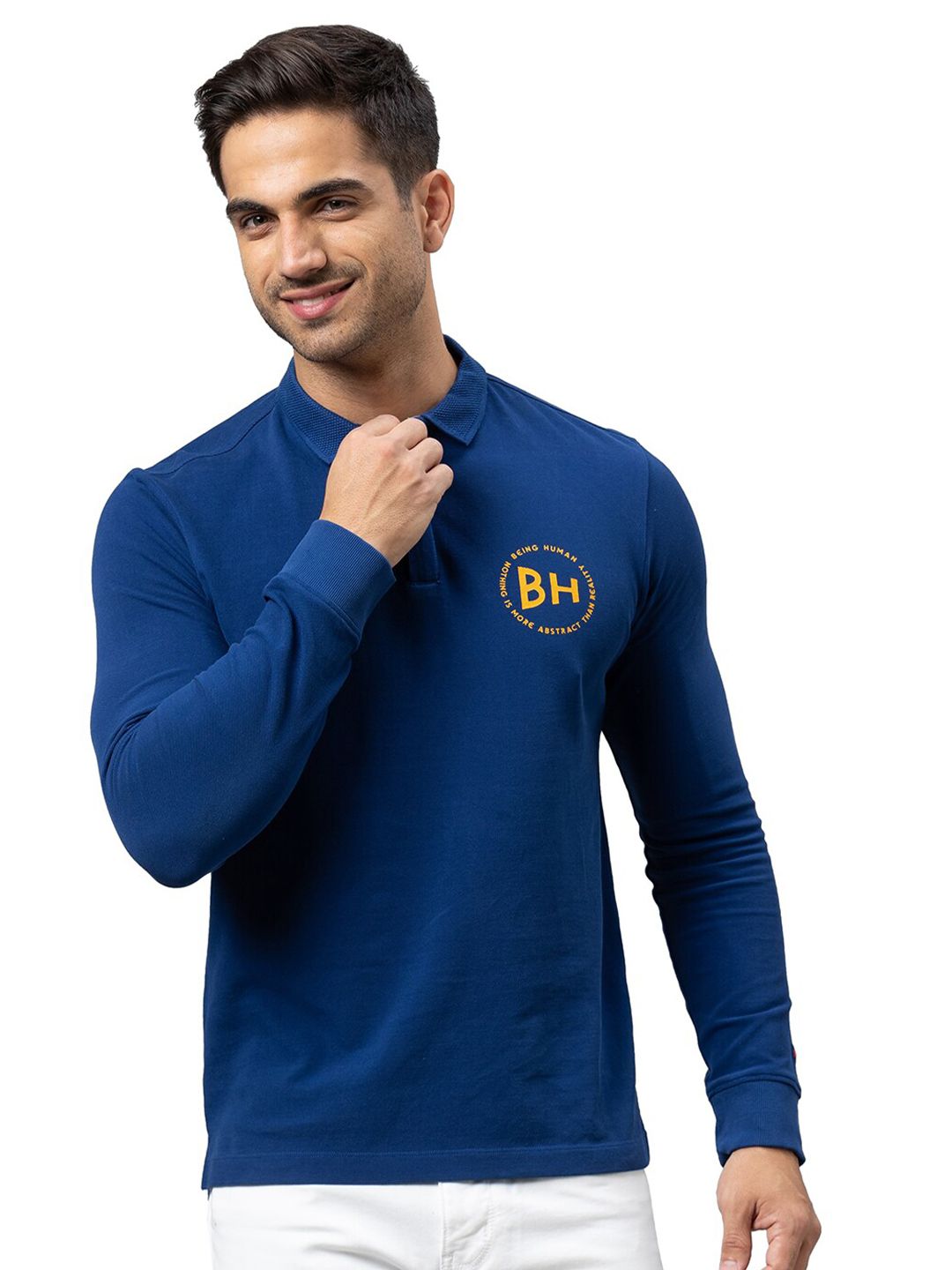 Being Human Mens Polo Neck