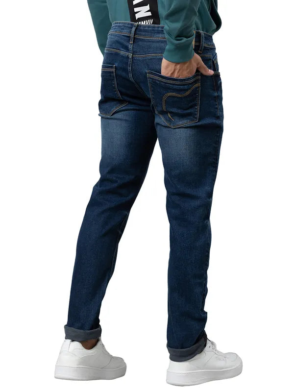 Being Human Mens Bottom Denim - Mid Tone