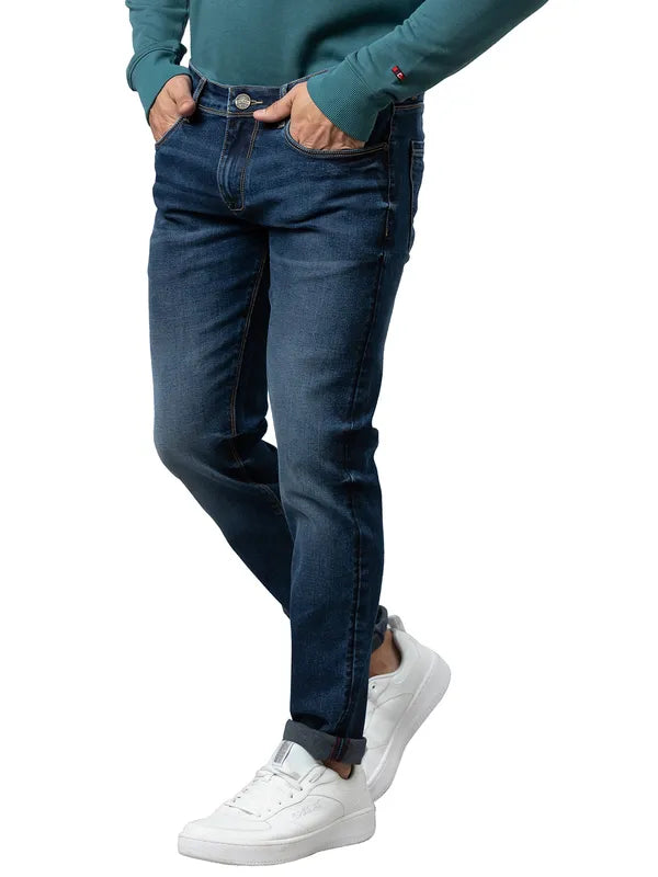 Being Human Mens Bottom Denim - Mid Tone