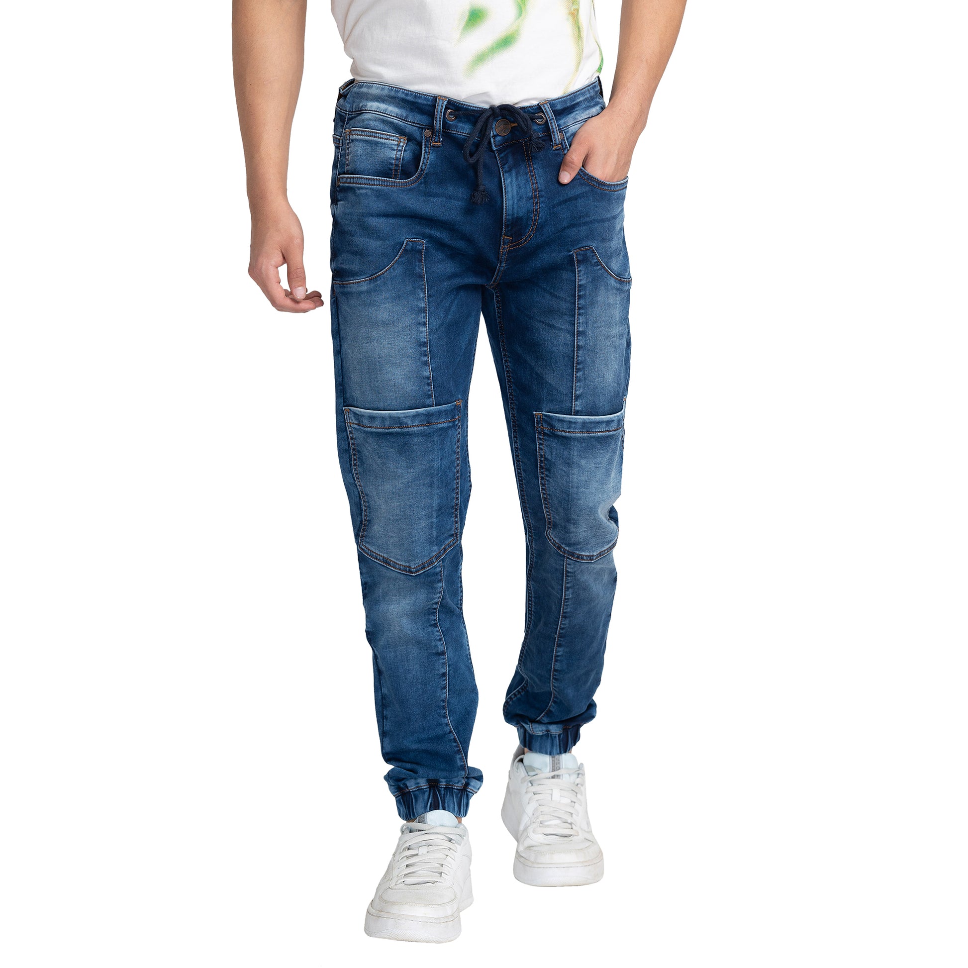 Being Human Mens  Jogger Fit Denim - Dark Tone -  34405b-4.myshopify.com