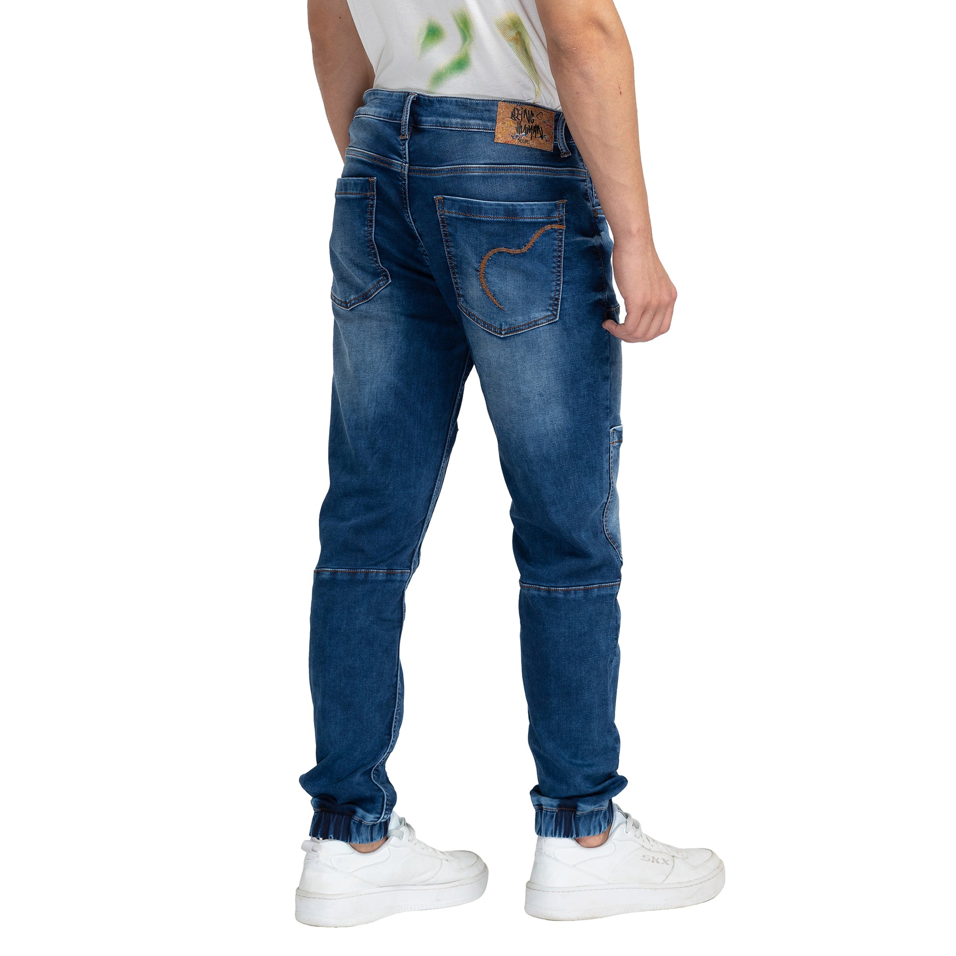 Being Human Mens  Jogger Fit Denim - Dark Tone -  34405b-4.myshopify.com
