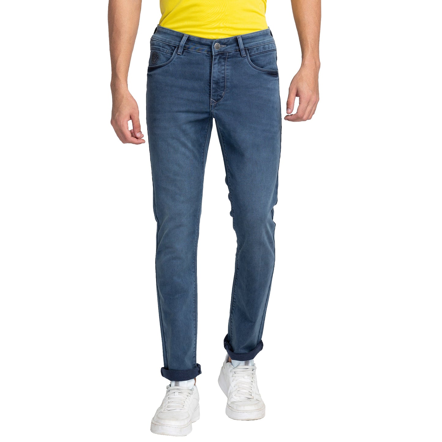 Being Human Mens Slim Fit Denim - Mid Tone