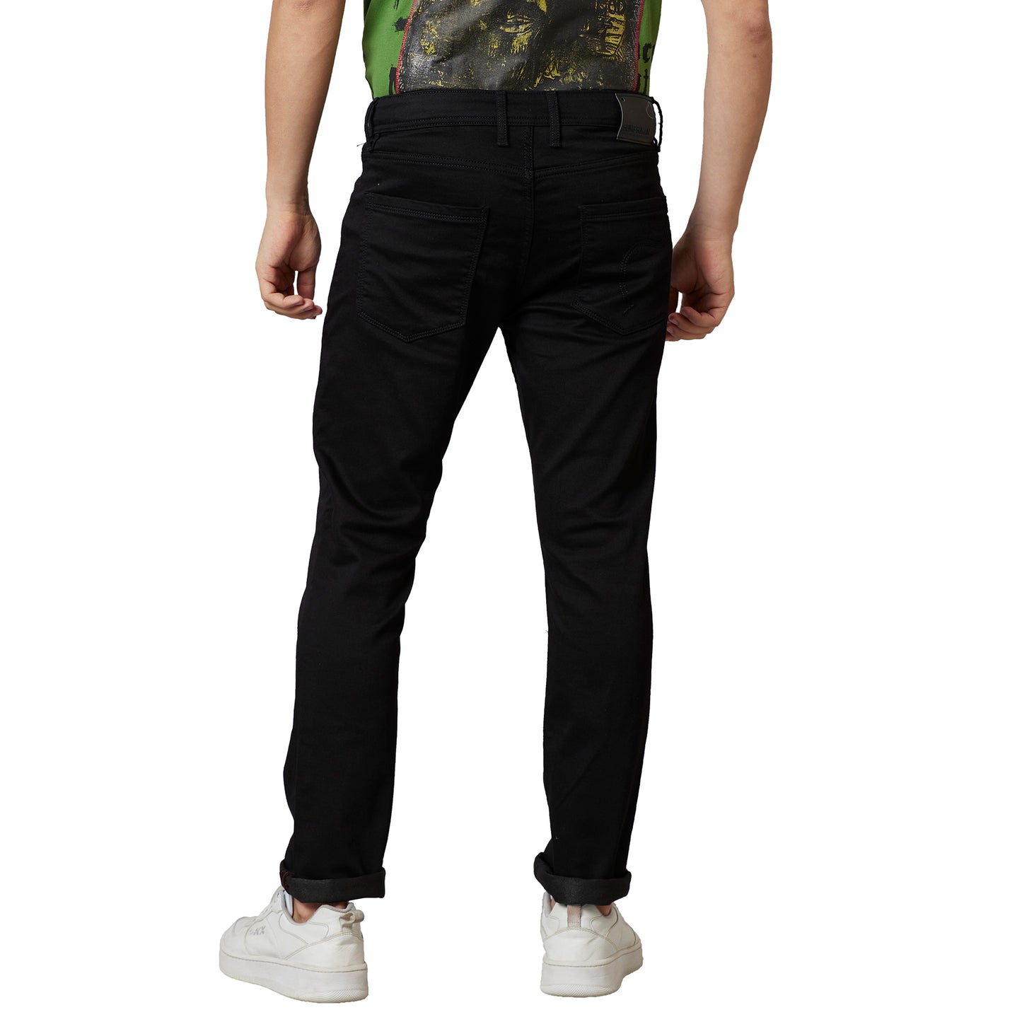 Being Human Mens Slim Straight Fit Denim - Black Tone