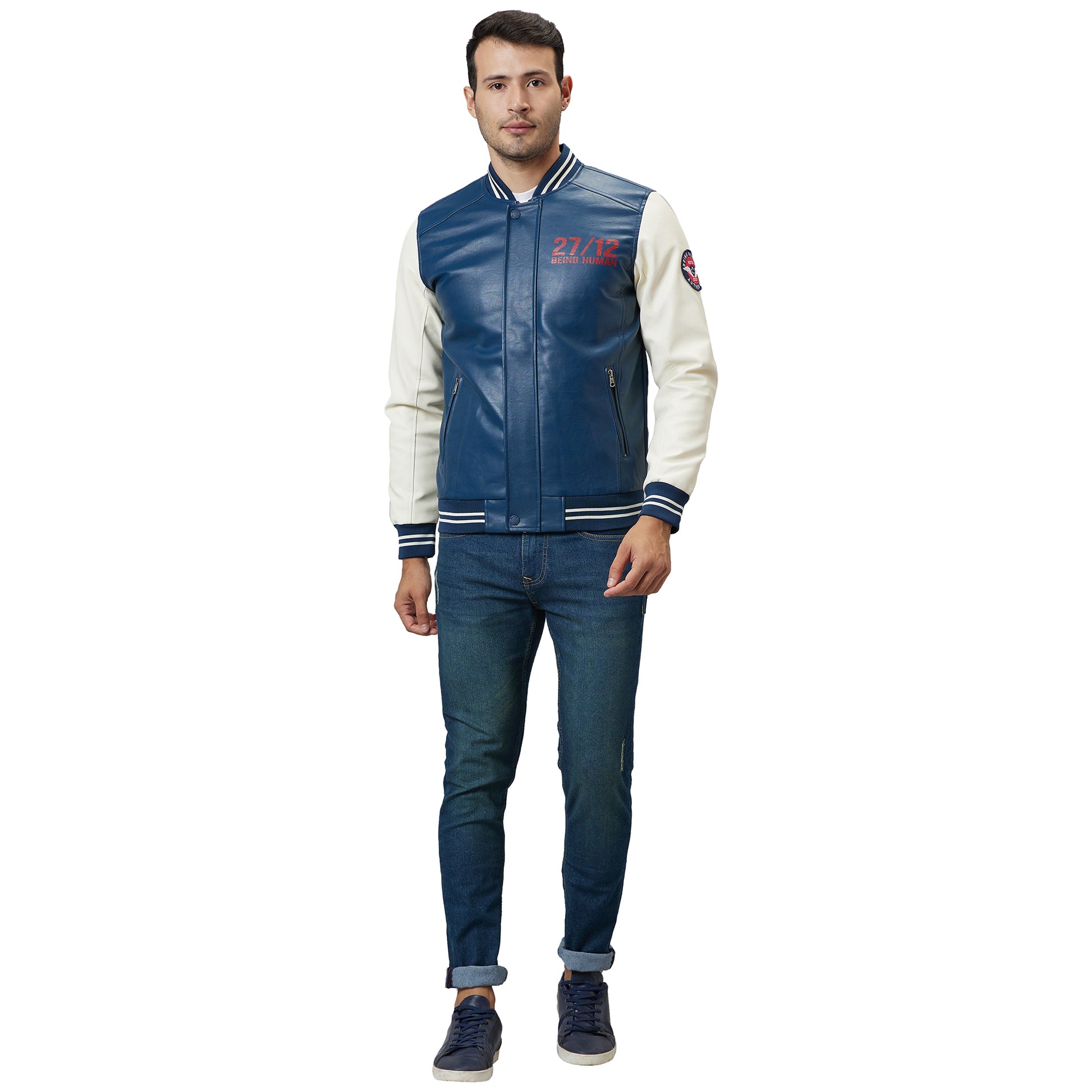 Navy/Offwhite