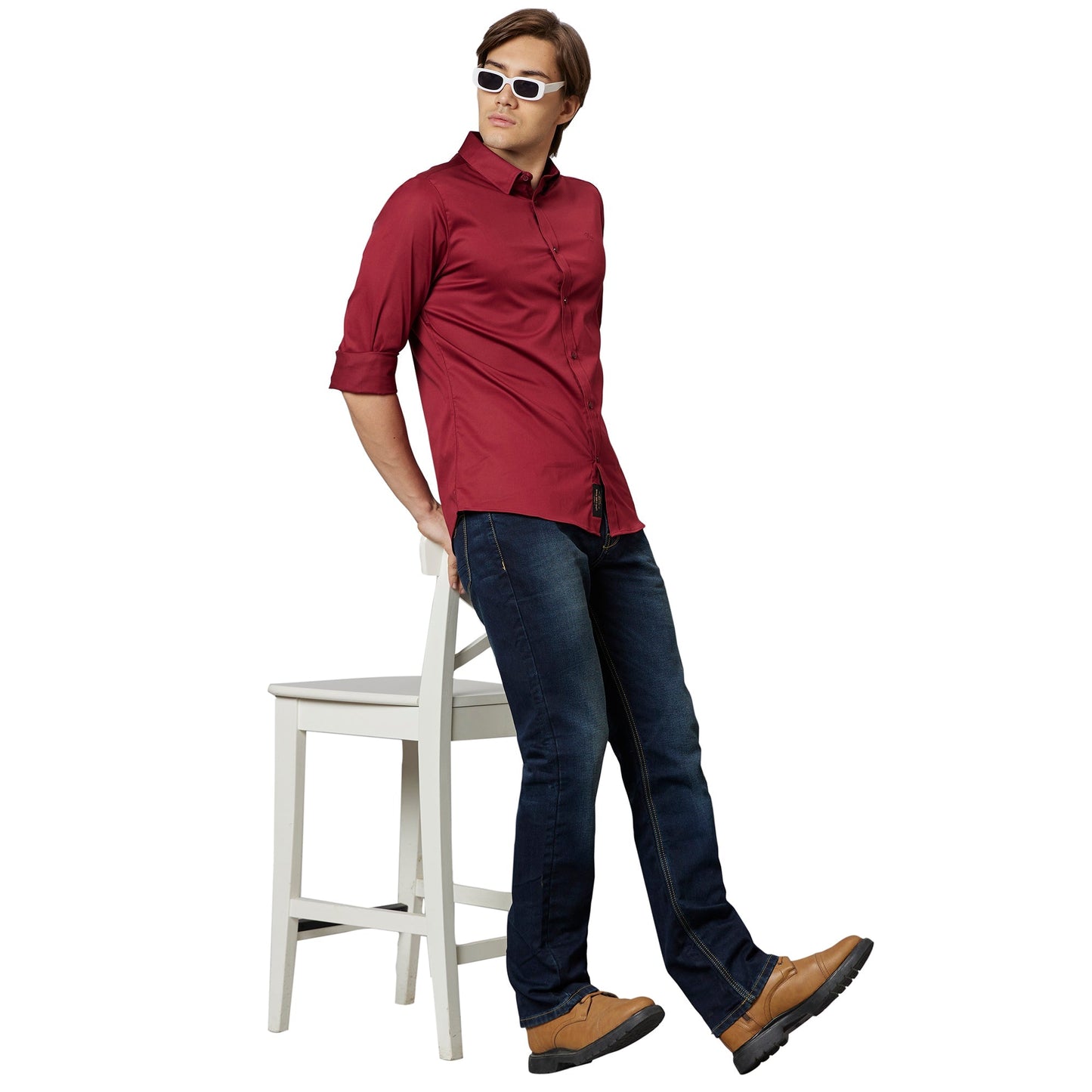 Being Human Mens Slim Fit Shirts