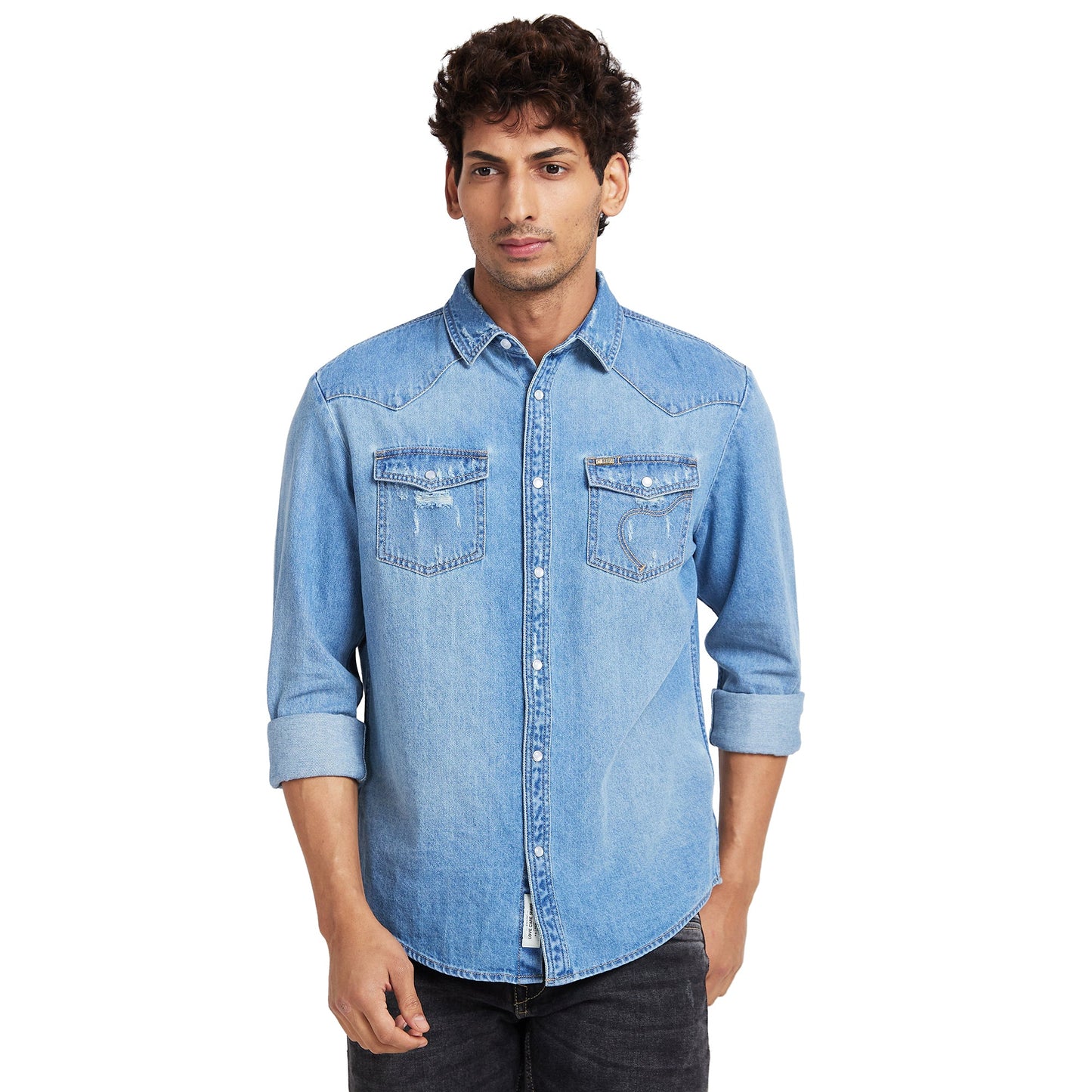 Being Human Mens Slim Fit Shirts