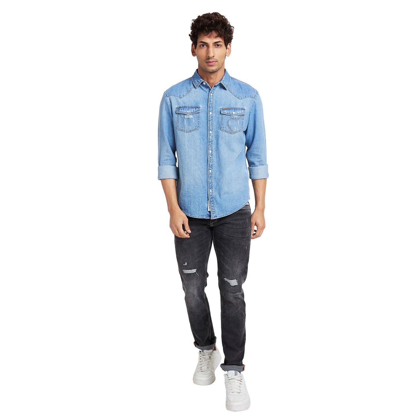 Being Human Mens Slim Fit Shirts