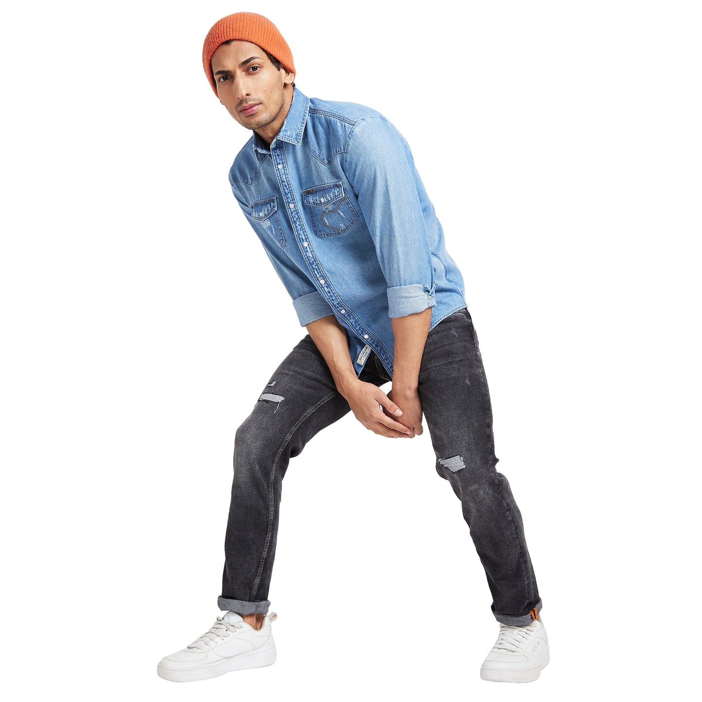 Being Human Mens Slim Fit Shirts