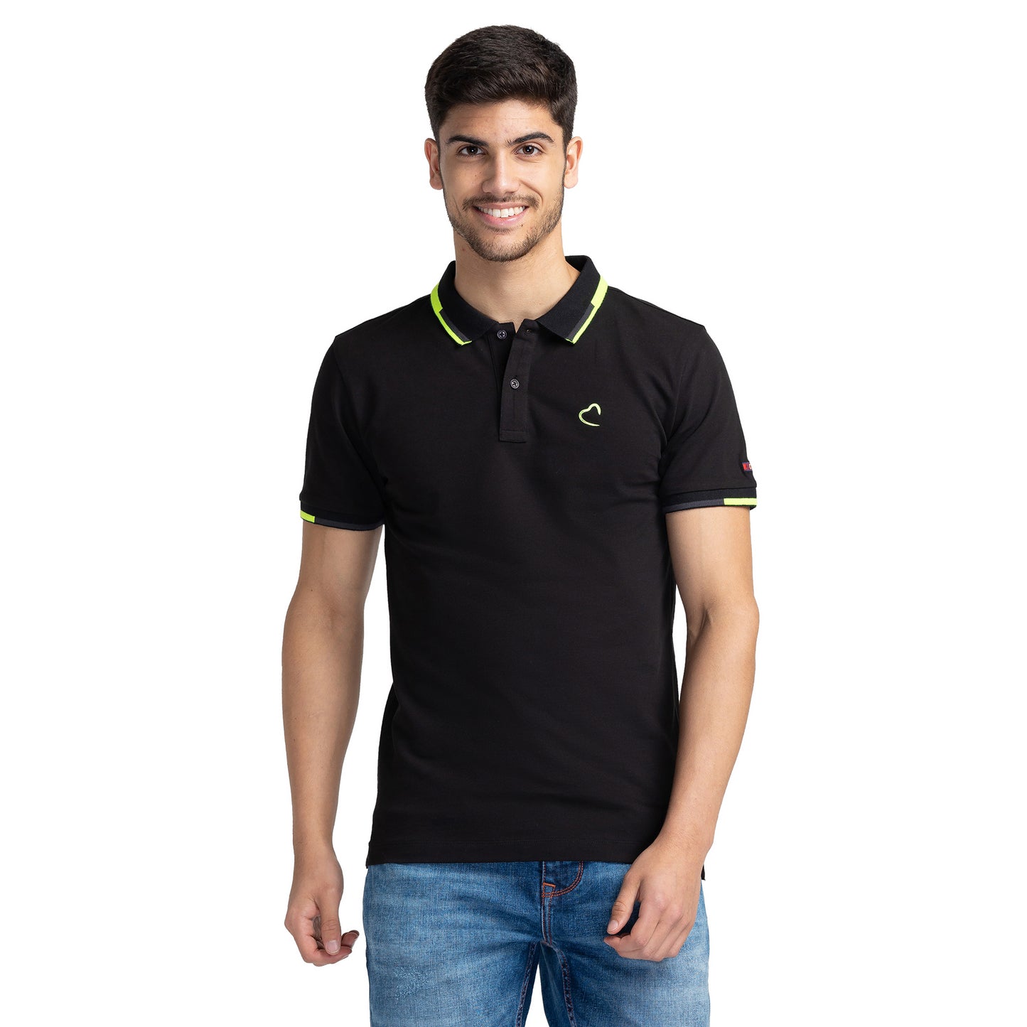 Being Human Regular Fit Men Polo Neck T-Shirts
