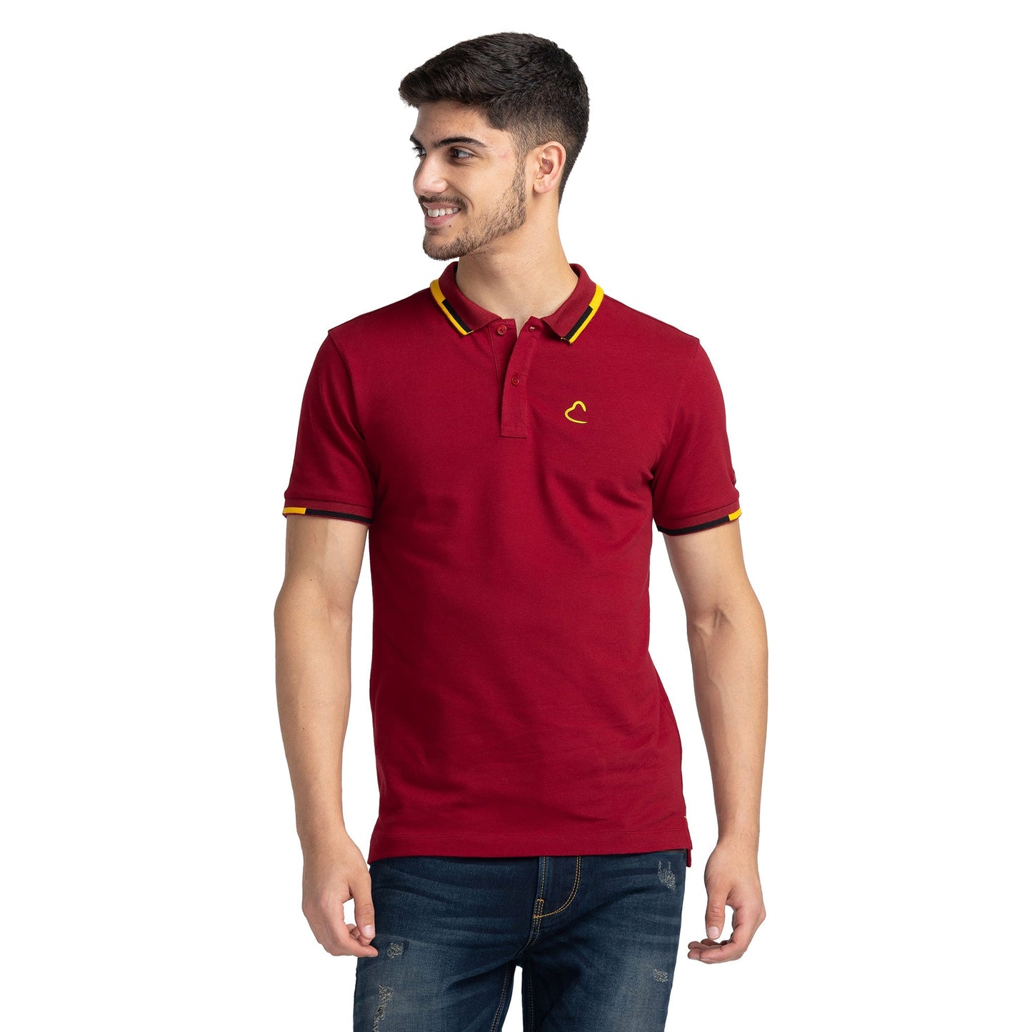 Being Human Mens Regular Fit Polo Neck