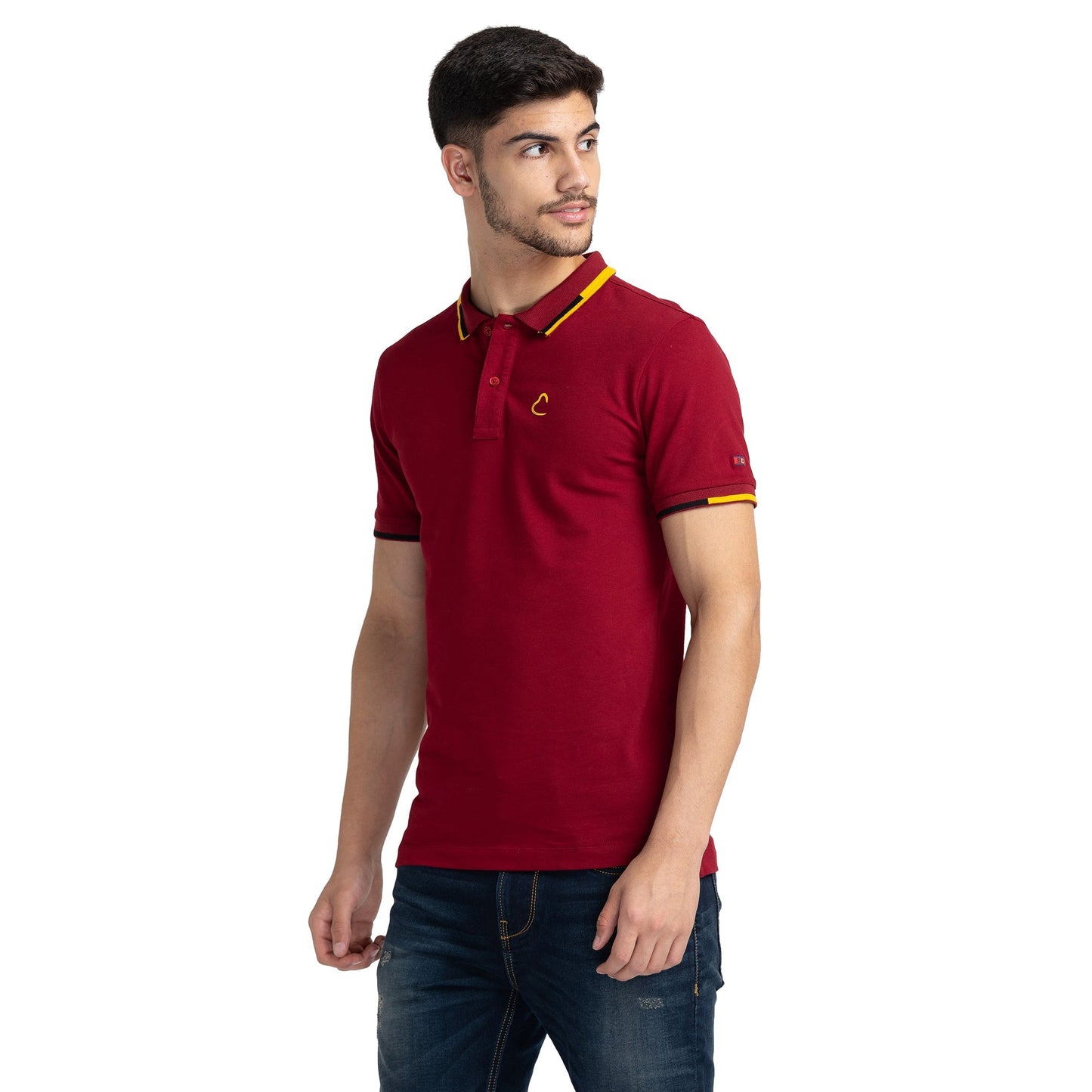 Being Human Mens Regular Fit Polo Neck