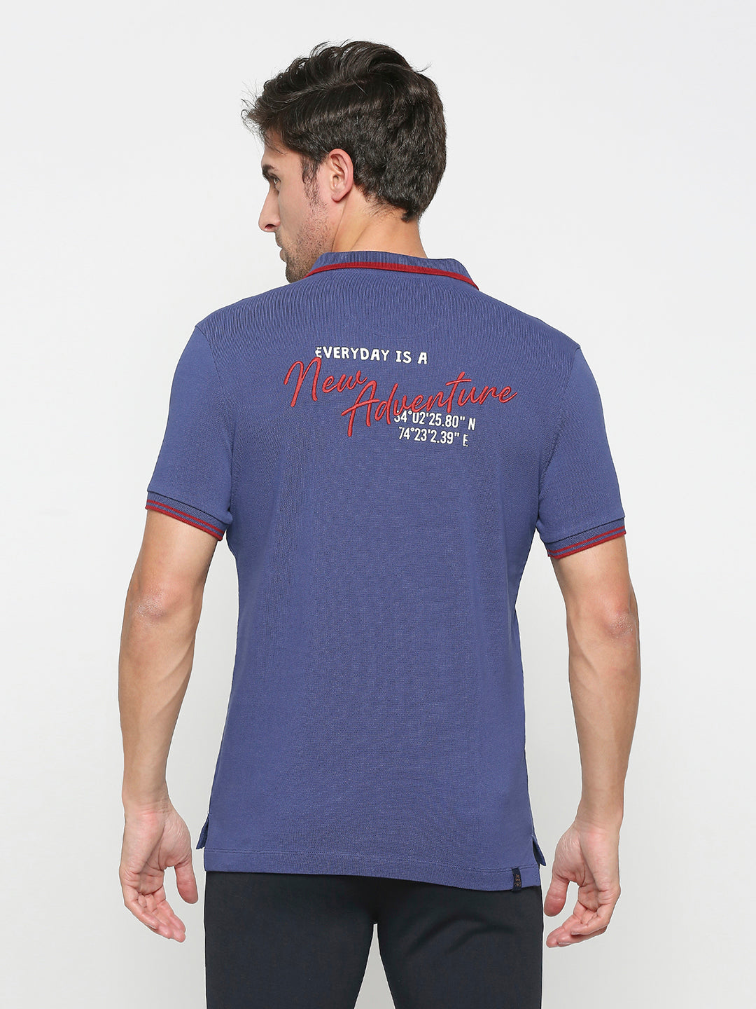 Being Human Mens Regular Fit Polo Neck
