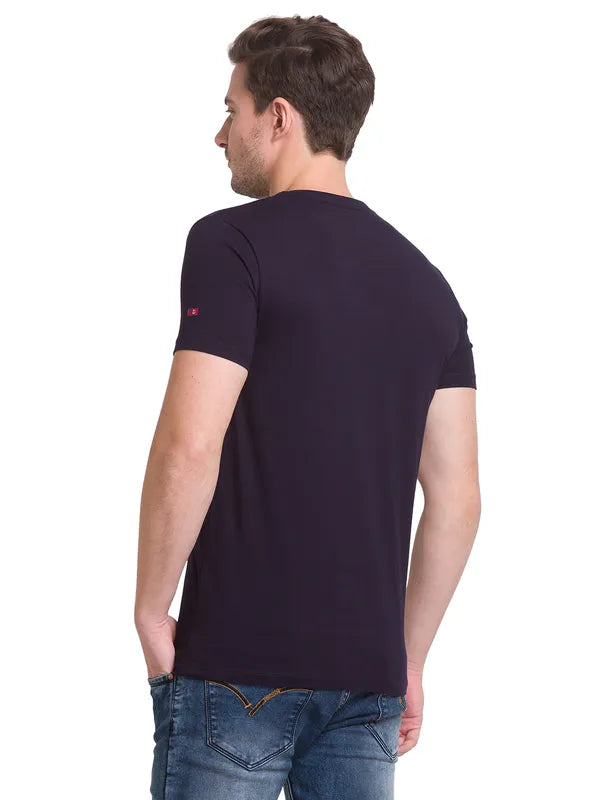 Being Human Mens Top Crew Neck - Navy