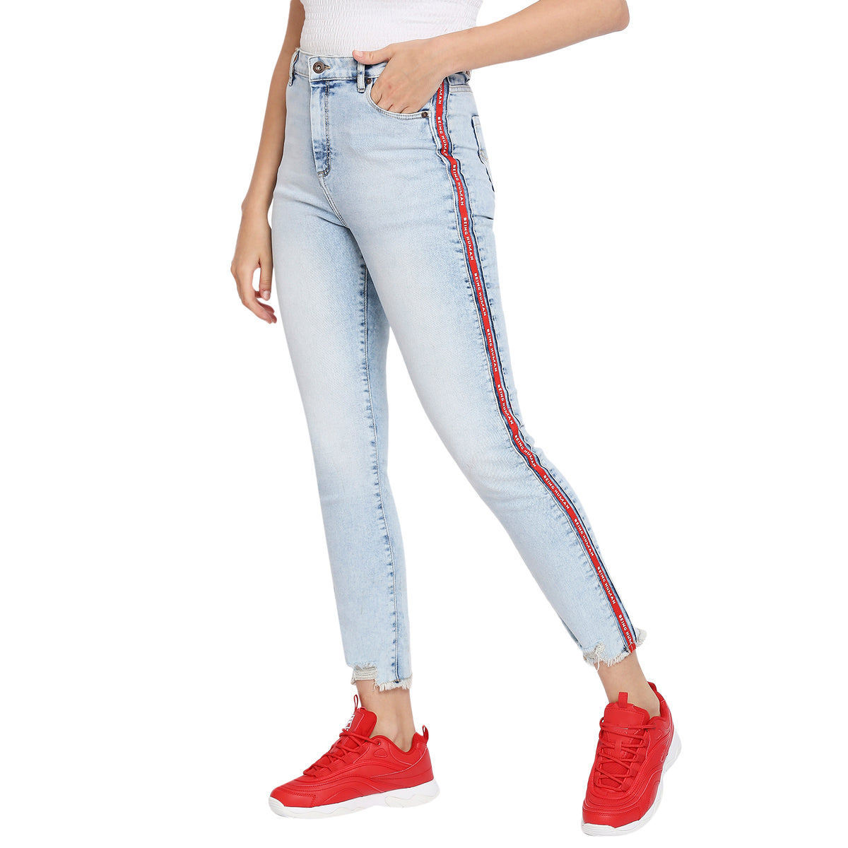 Being Human Womens Bottom Denim - Ice Blue at best price in Canada ...