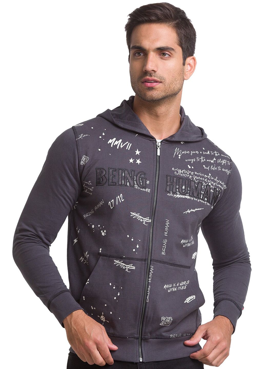 Being Human Mens Top Hoody