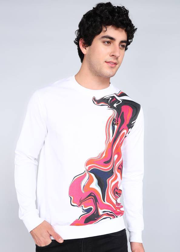 Being Human Mens Sweatshirt - White