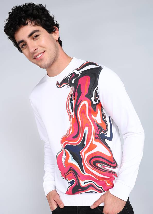 Being Human Mens Sweatshirt - White